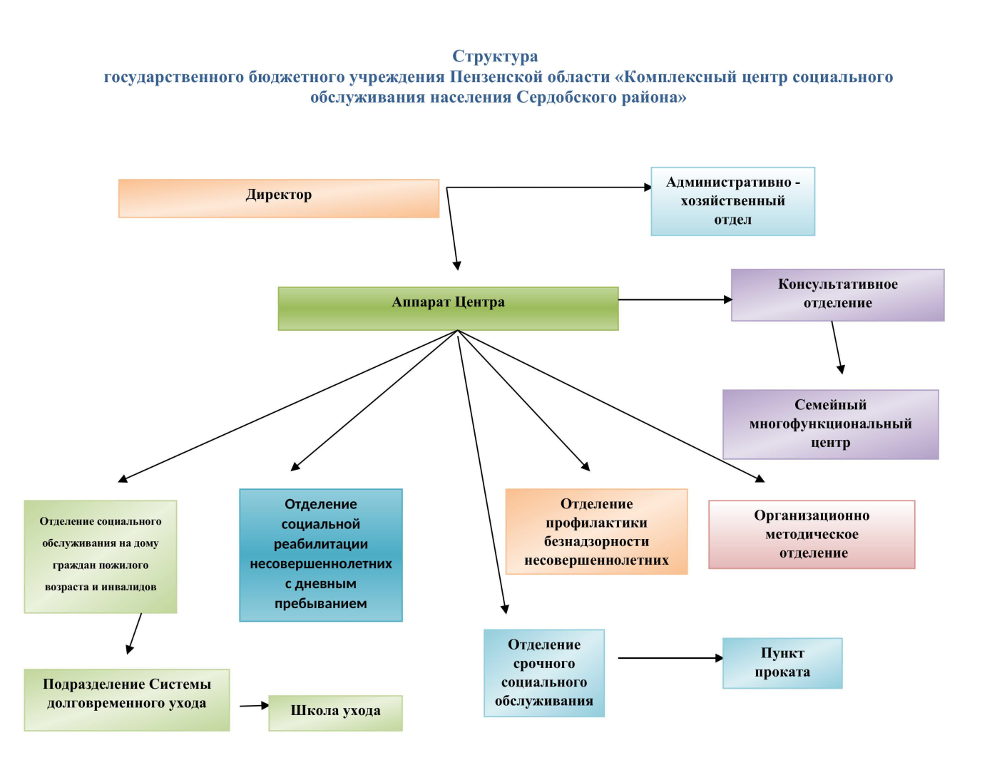 Структура организации